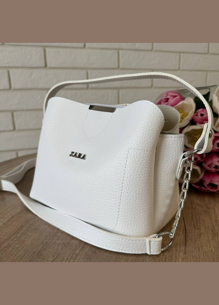 Женская сумка сумочка на плечо Белый (893ДКБн) No Brand (335841037)