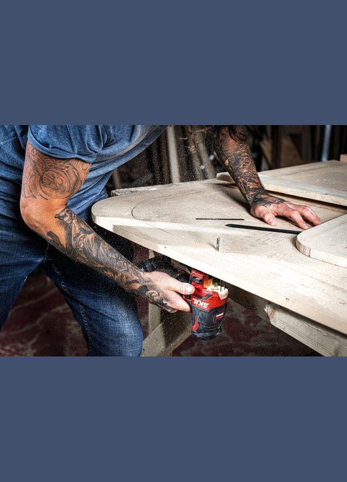 Лобзик 3440 CA Compact аккумуляторный бесщеточный 20В 3500об/мин ход 23мм 1.5кг без АКБ и ЗП Skil (316531569)