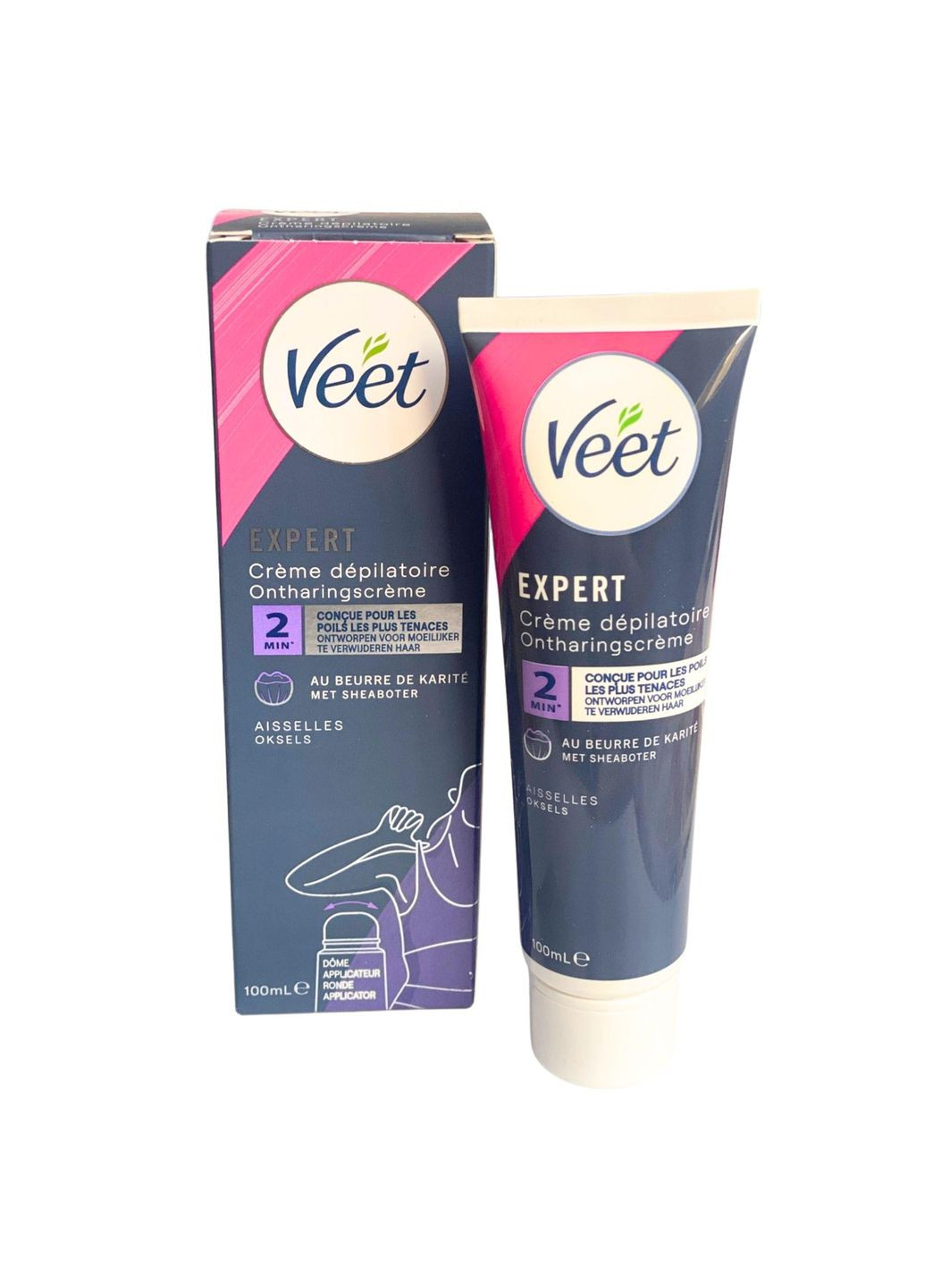 Крем для депиляции Expert 100 мл. с роликовым аппликатором Veet (330800767)