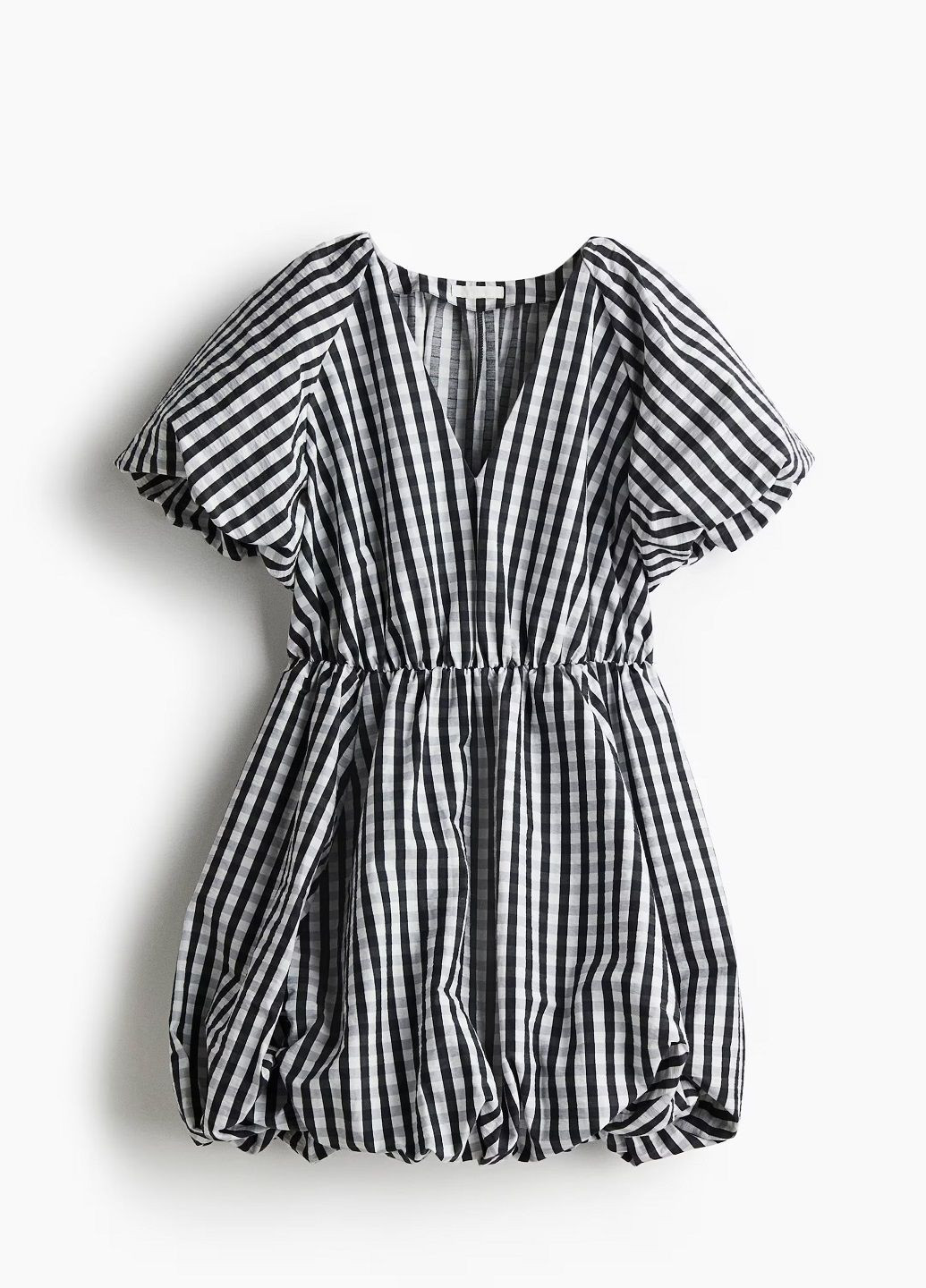 Чорна кежуал сукня H&M в клітинку