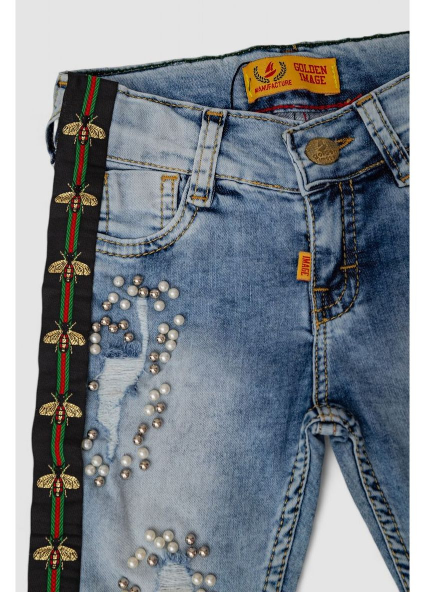 Капрі джинсові для дівчаток Sport Line (362083935)