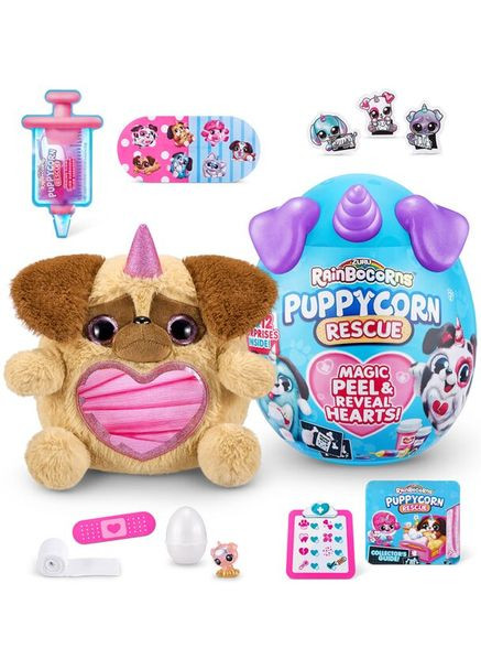 Мягкая игрушка-сюрприз Rainbocorn-E Puppycorn Rescue 9261E shop (193052039590) Zuru (368526376)