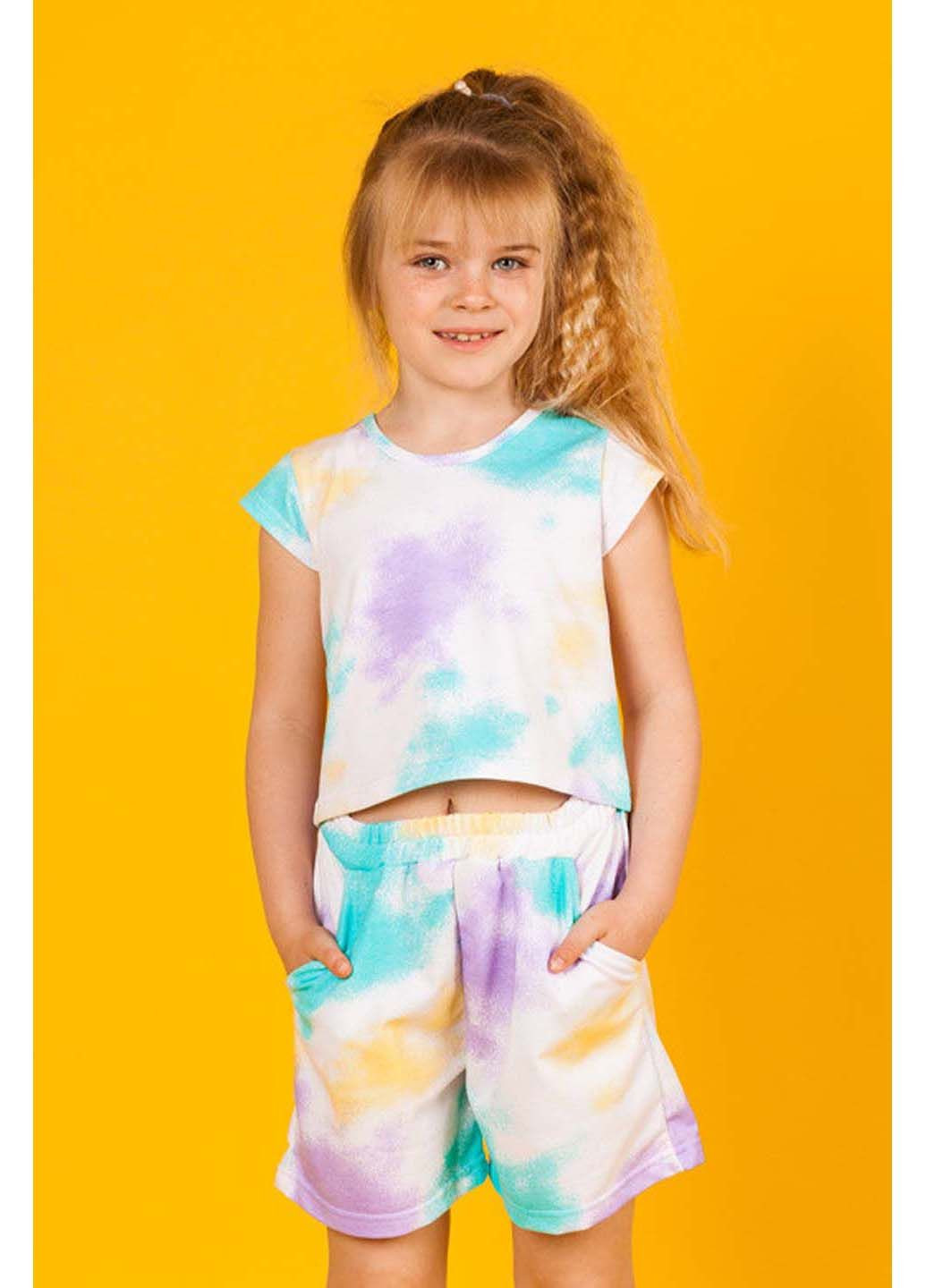 Сиреневый летний костюм GABBI