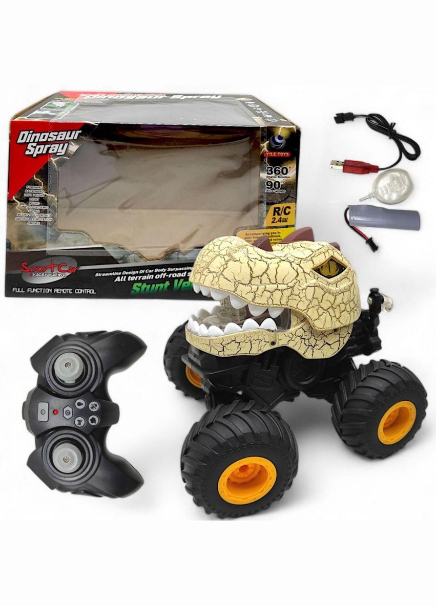Игрушка машина на радиоуправлении "Дино джип", бежевый (YL-101) Yile Toys (362453703)