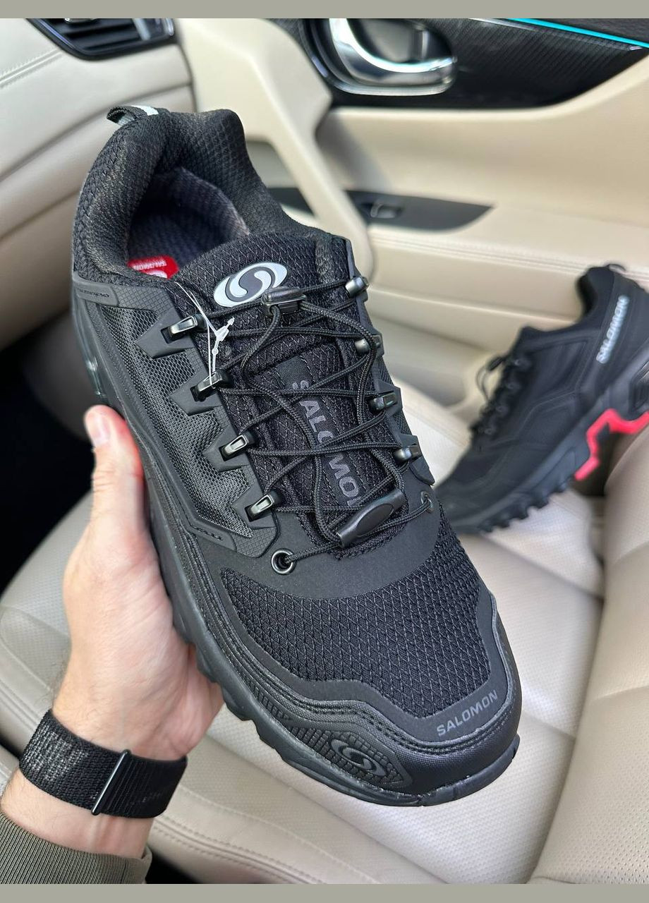 Чорні Зимовий кросівки зимові чоловічі salomon acs winter gore-tex black termo | саломон acs чорні термо No Brand