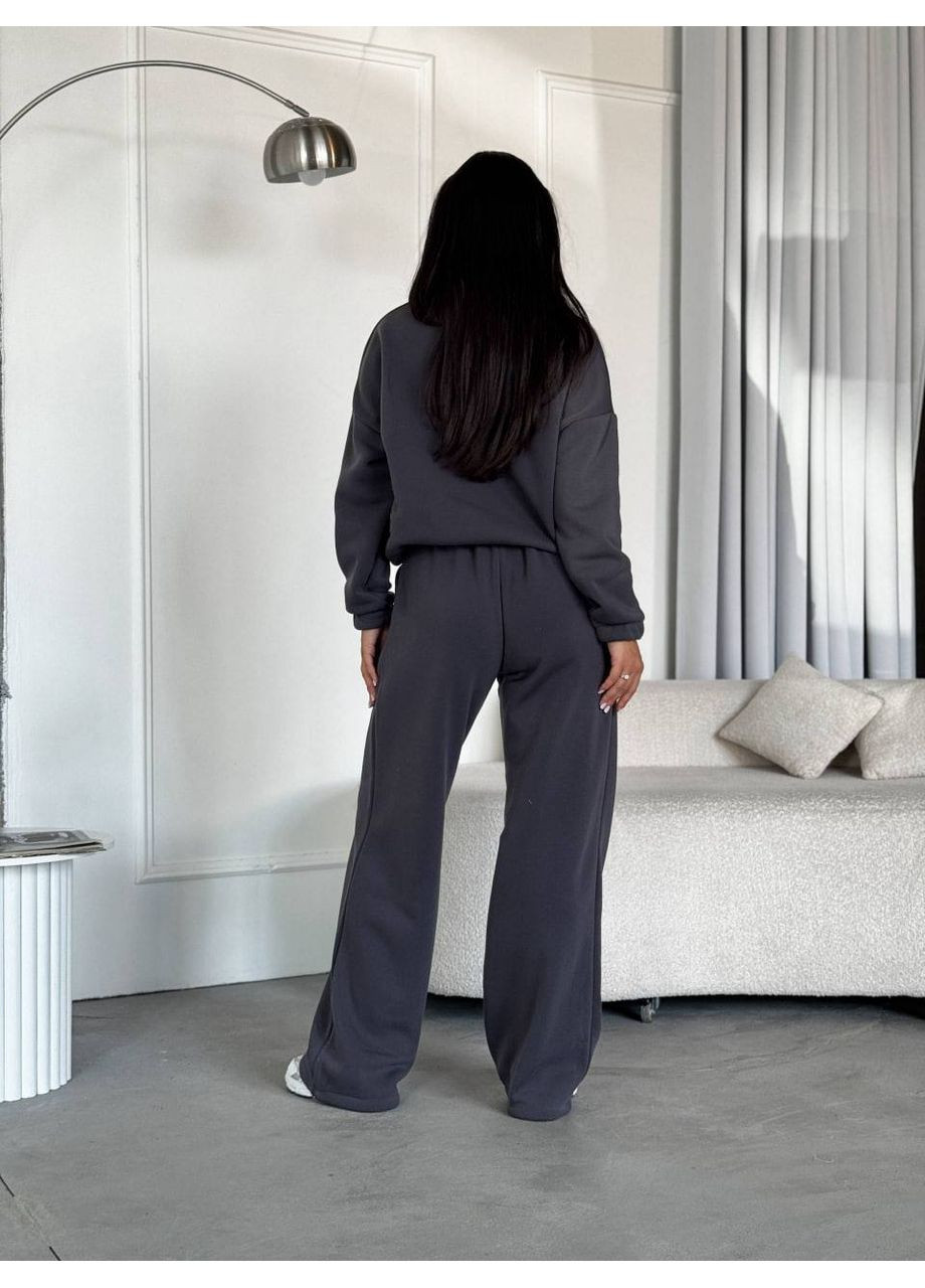 Жіночий костюм із тринітки на флісі • ЗАМІРИ В ОПИСІ DK/DL Мода без кордонів (370549221)