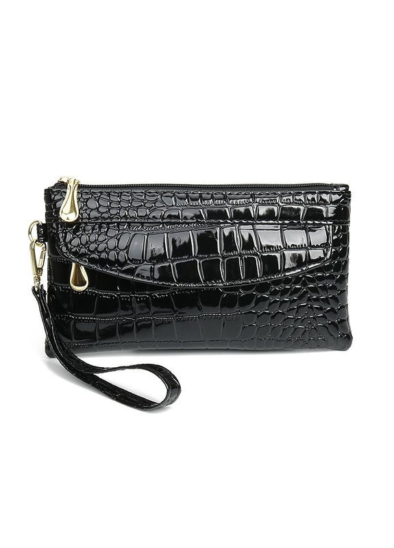 Женский клатч Гламур Black Italian Bags (328958122)