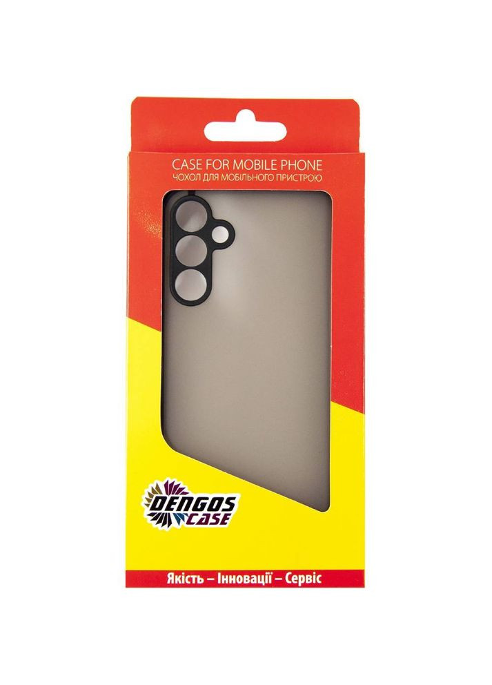 Чехол для Samsung Galaxy A15 Matt Black (DGTPU-MATT-136) DENGOS (306580781)