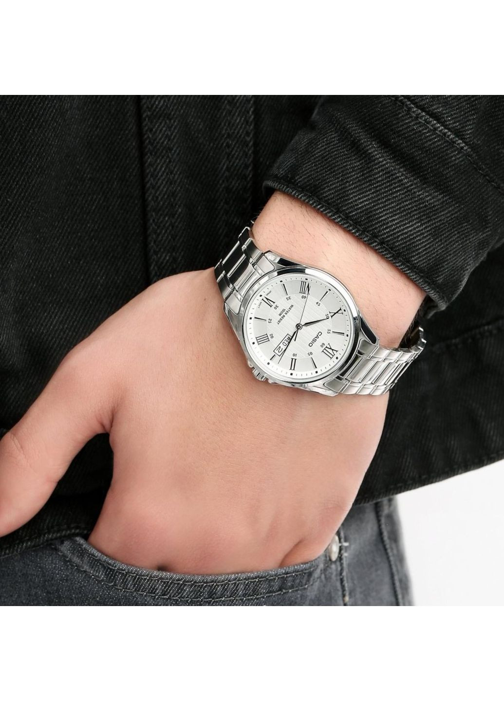 Мужские часы MTP-1384D-7AVEF Casio (350627461)