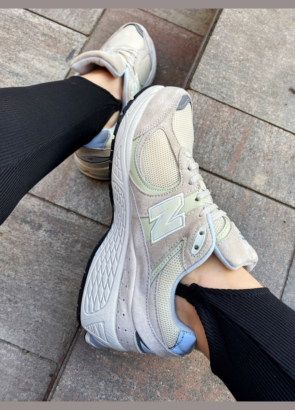 Кроссовки женские и мужские New Balance 2002R beige | Нью Беланс 2002R бежевые No Brand бежевые демисезоны (316663487)