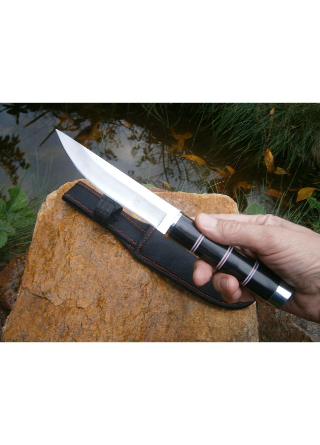 Ніж для туризму полювання риболовлі Самурай М-301 в чохлі 25 см No Brand (365065044)