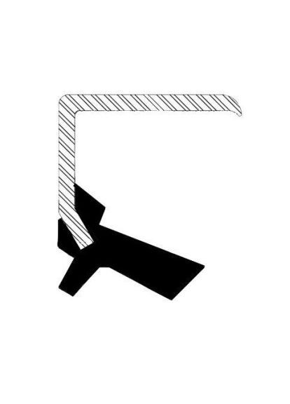 Сальник дифференциала Honda Accord/Civic 1.6-2.3 93-03 (40x5/55x9mm) 19027832B (opt-om) Corteco (368134497)