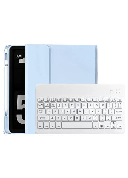 Чохол-книжка з бездротовою клавіатурою для Apple iPad Pro 11" M4 2024 Light Blue BeCover (360414236)