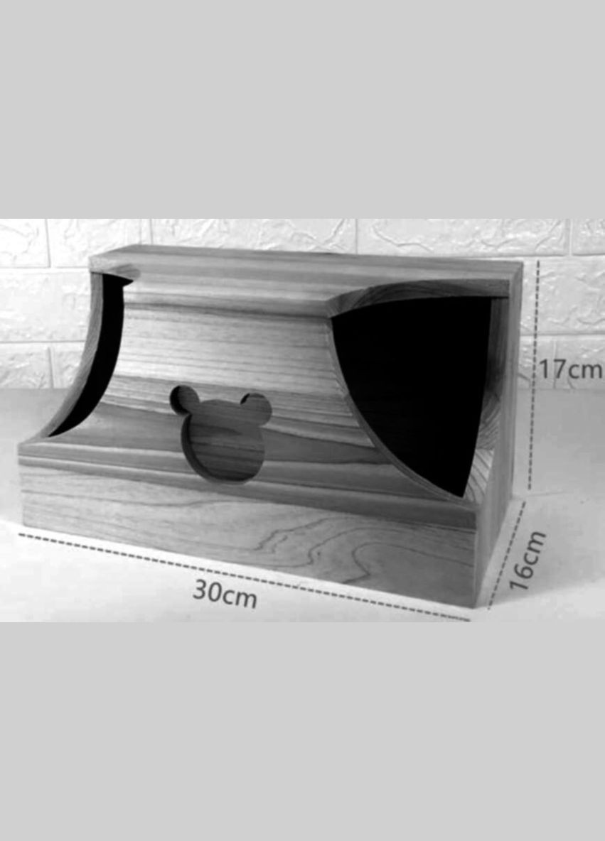 Домик для шиншиллы из дерева Луманда сиена (ДДШ-001905) No Brand (328604996)