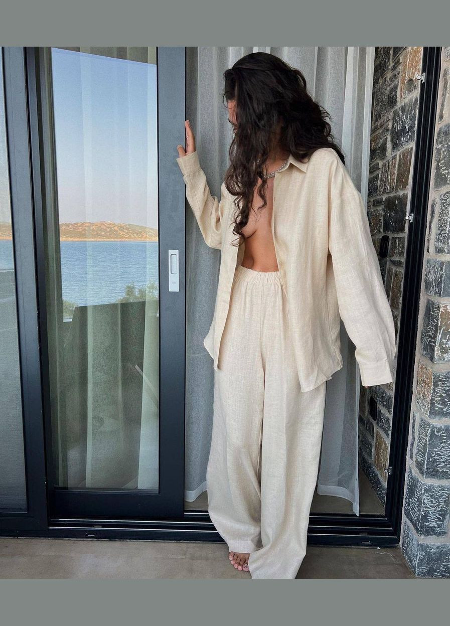 Женский костюм из льна Adelante (322998910)