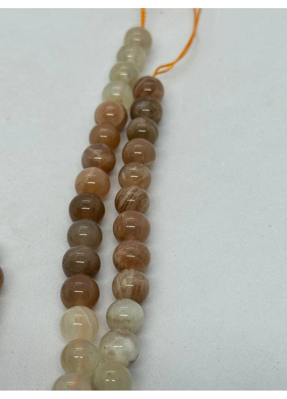 Місячний камінь на нитці без застібки 8 мм 40 см Комбінований No Brand (372467980)