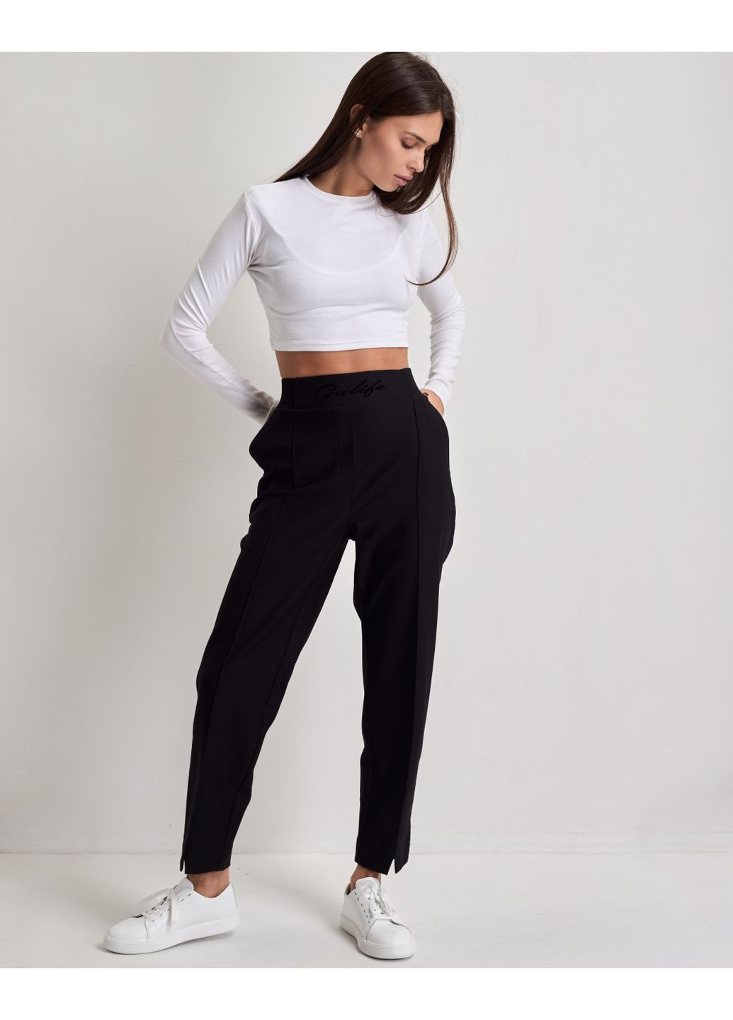 Штани жіночі чорні Galife (371643543)