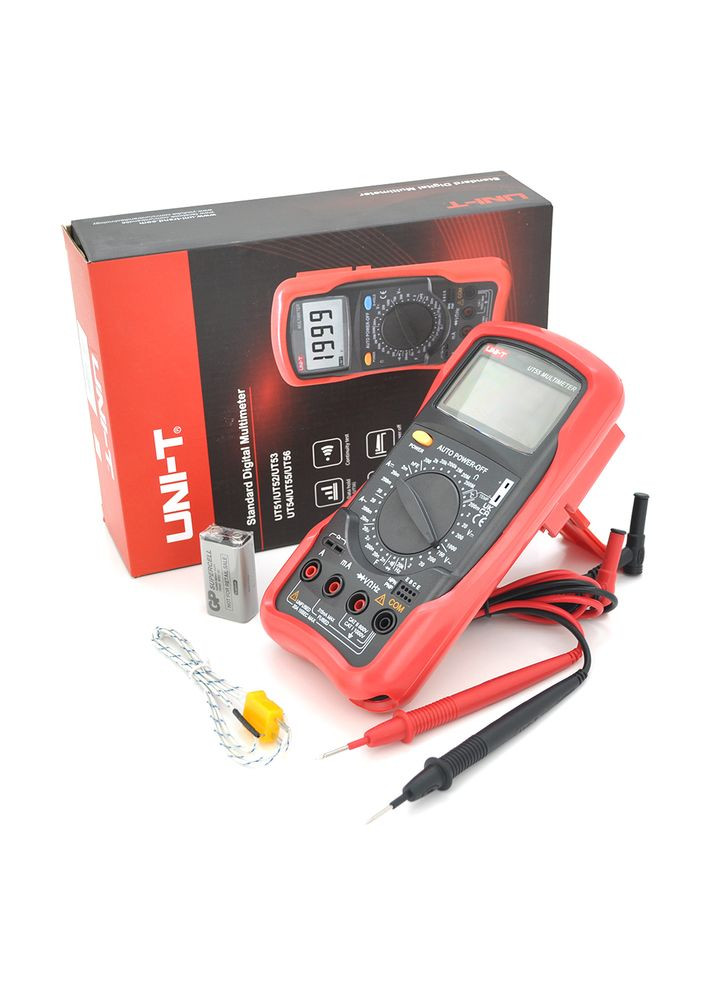 Мультиметр UT55 Измерение: V, A, R, C, Hz, тест диодов, прозванка UNI-T (370616417)