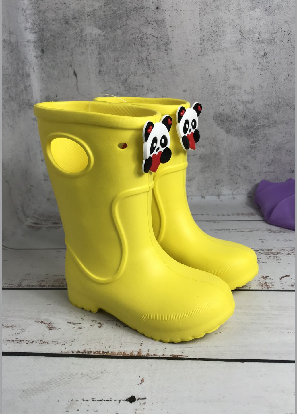 Гумові чоботи дитячі Жовтий (505) Jose Amorales (347236056)