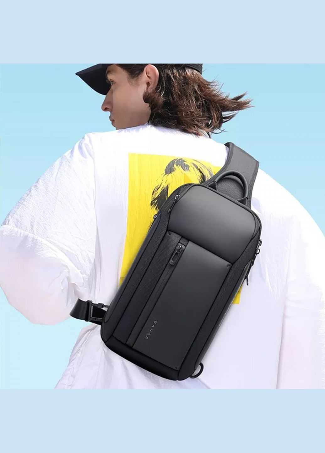 Рюкзак с одной лямкой Сумка слинг () 11" Bange BGS7566 Black (316455964)