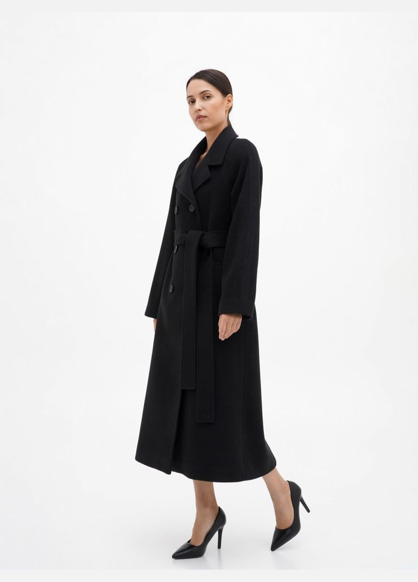 Чорне Пальто чорне реглан a LOT