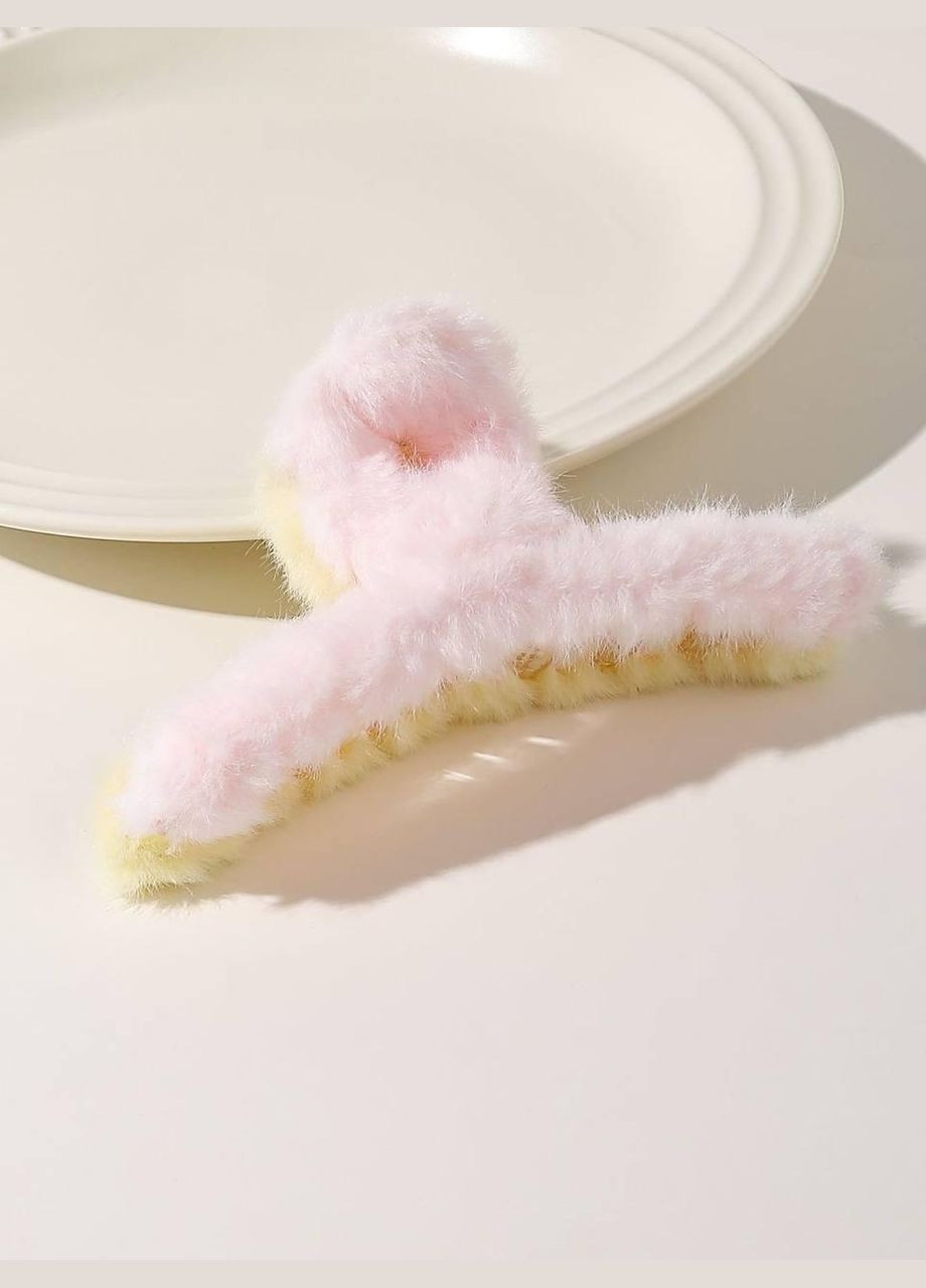 Крабик плюшевый для волос Розово-желтый (AN0103283) ANbeauty (356606970)