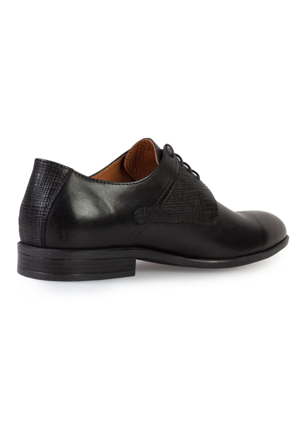 Черные классические туфли мужские бренда 9402220_(1) ModaMilano на шнурках