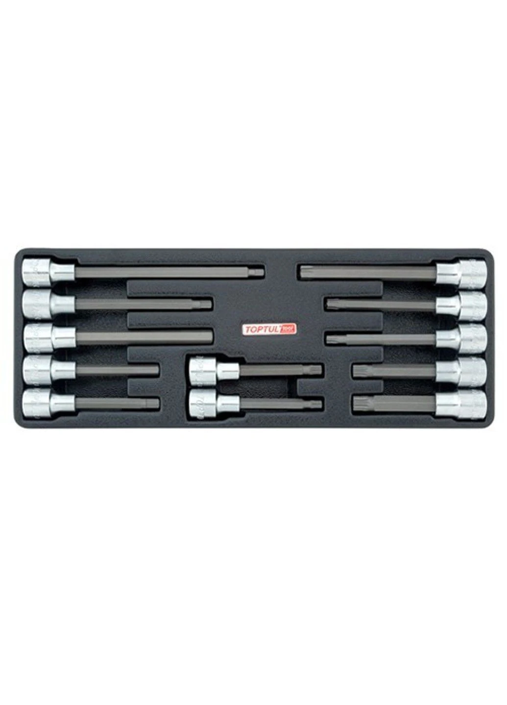 Набор бит впрес. в головку 1/2" 12ед. GAAT1202 TOPTUL (395962475)