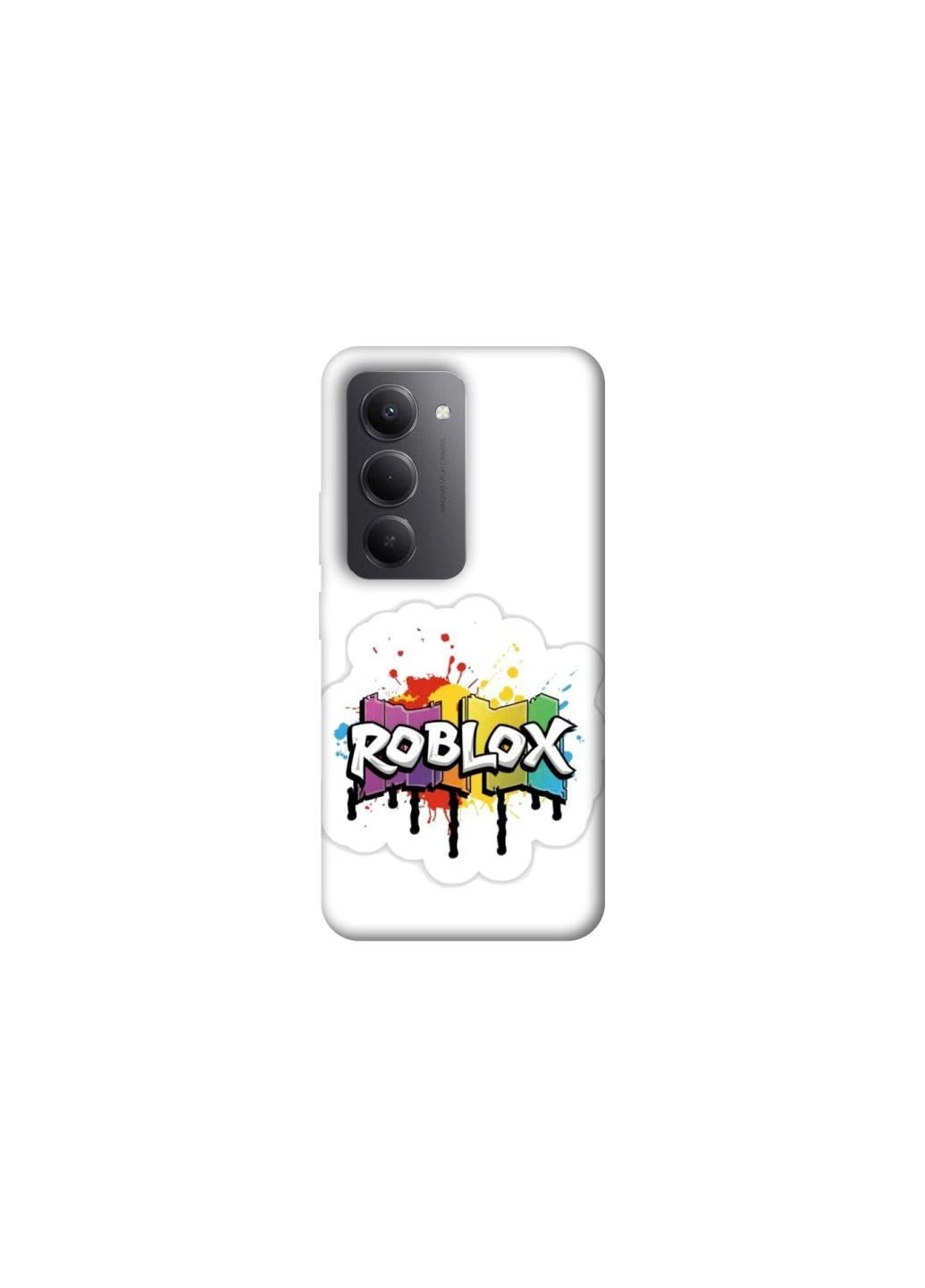 Чехол на Xiaomi Redmi 15 (EU) Roblox logo ver.1 Frontalka (384589588)