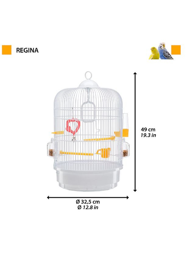 Кругла клітка для папуг та птахів Regina 51049811 Ferplast (268547972)
