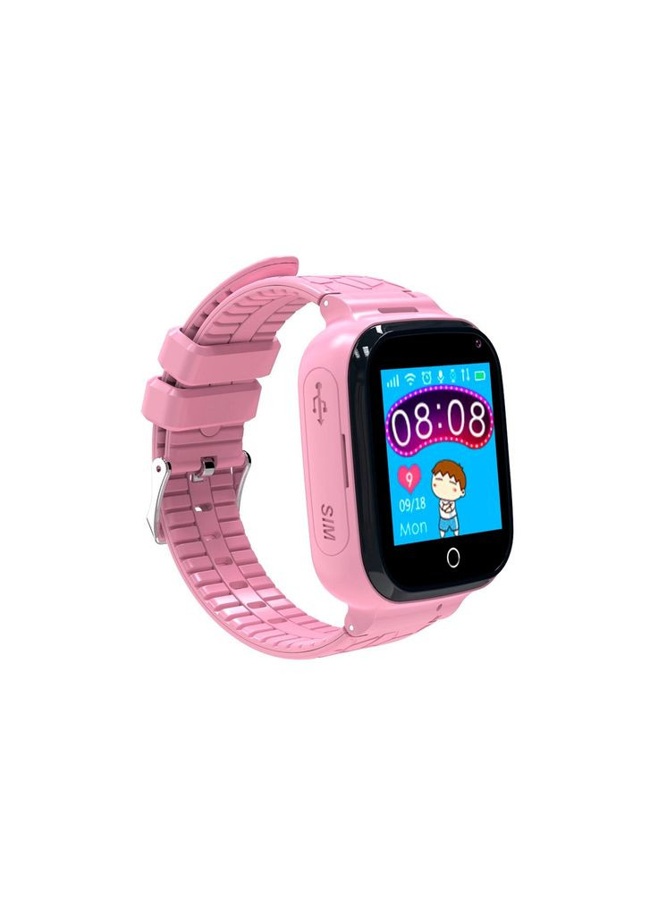 Смарт-годинник Pro GP-PK007 (Ocean) Pink Kids smart watch with GPS tracker (Pro GP-PK007 (Ocean) Pink) Gelius (371767730)