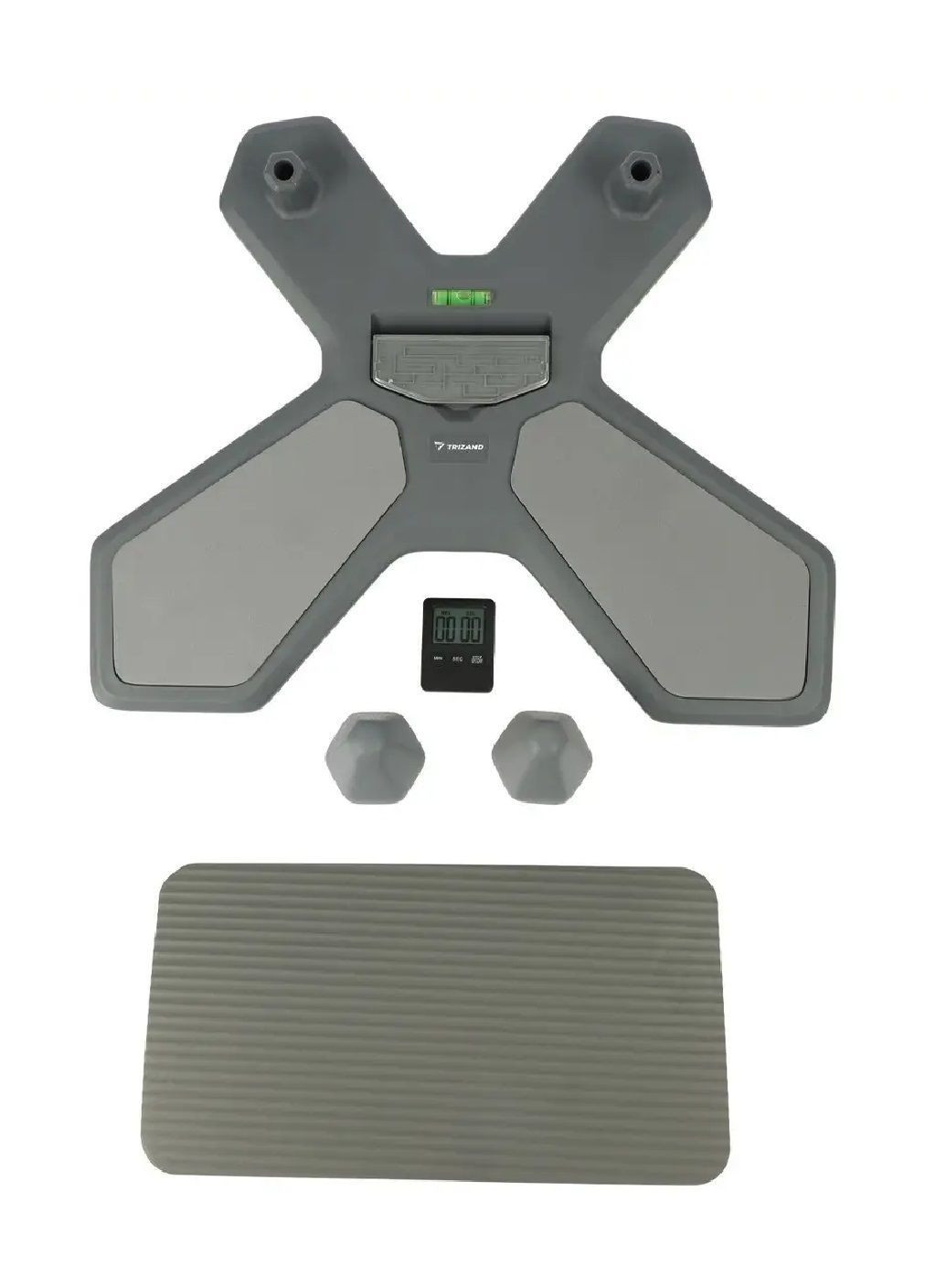 Доска балансировочная тренажер со счетчиком уровнем реверсивной панелью для тренировок занятий спортом 41×52 см (482190-Prob) Unbranded (371727592)