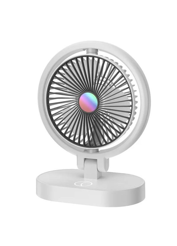 Компактный электрический вентилятор WL-1564 с подсветкой и 3 скоростями No Brand (331148132)