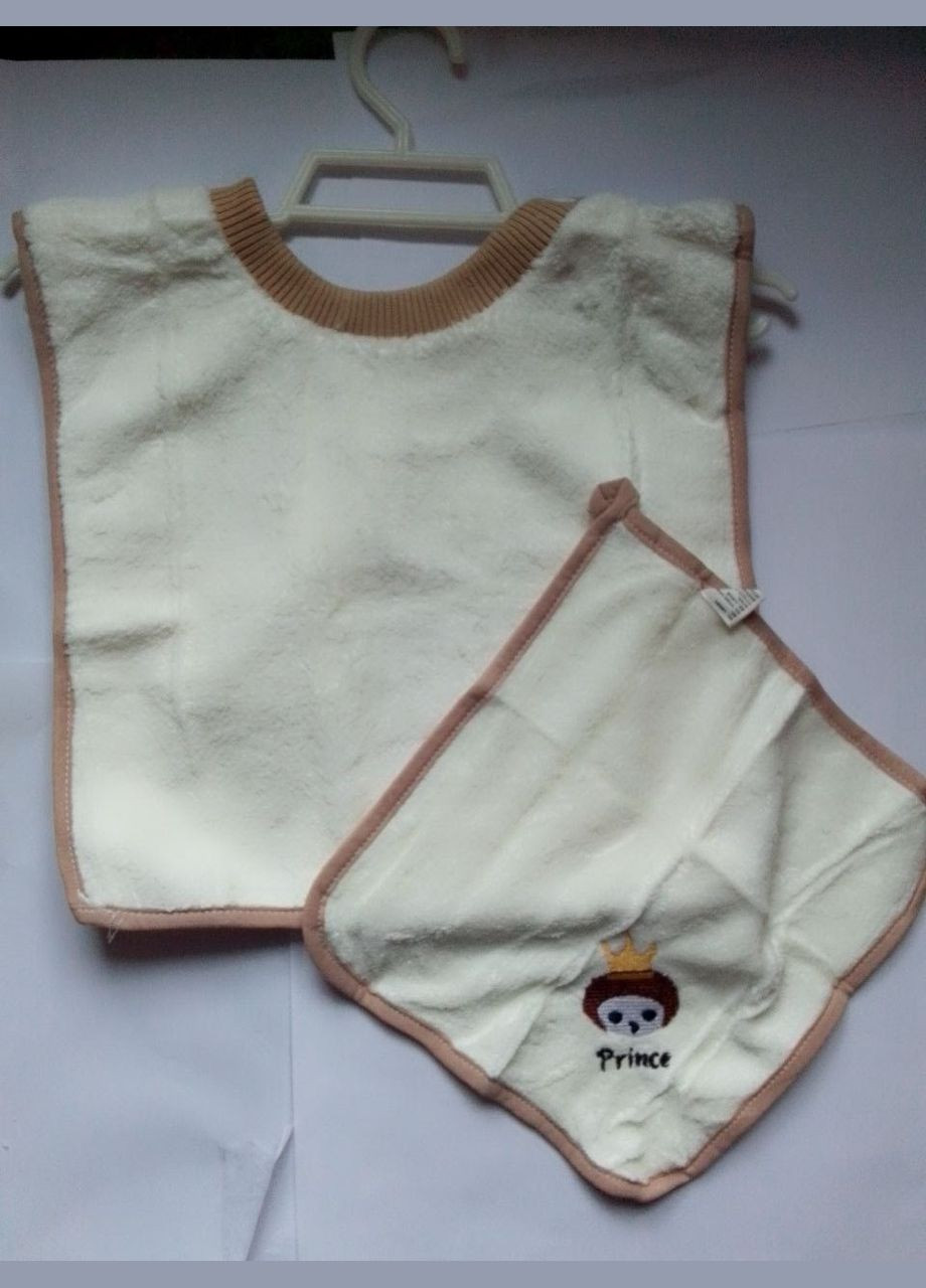 Набор для малыша водонепроницаемый слюнявчик с салфеткой из микрофибры Home (322416387)