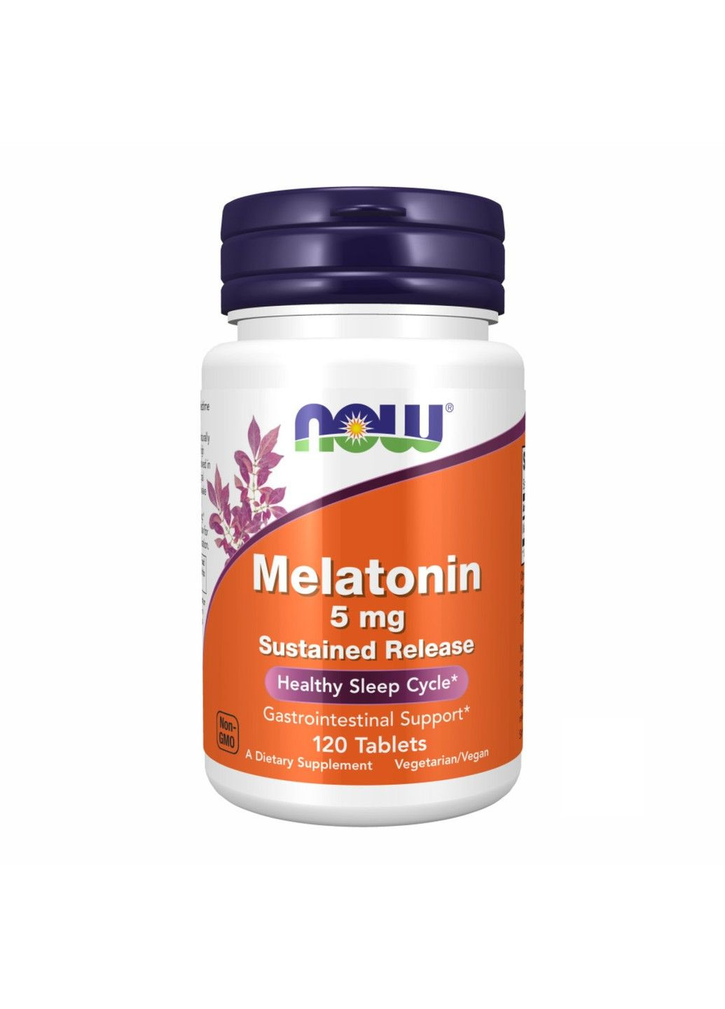 Мелатонін, 5 мг, 120 таблеток Now Foods (347600519)