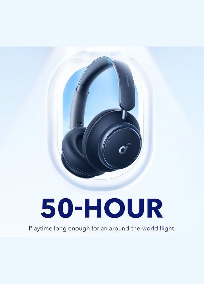 Наушники беспроводные SoundCore Space Q45 синие Anker (300276734)