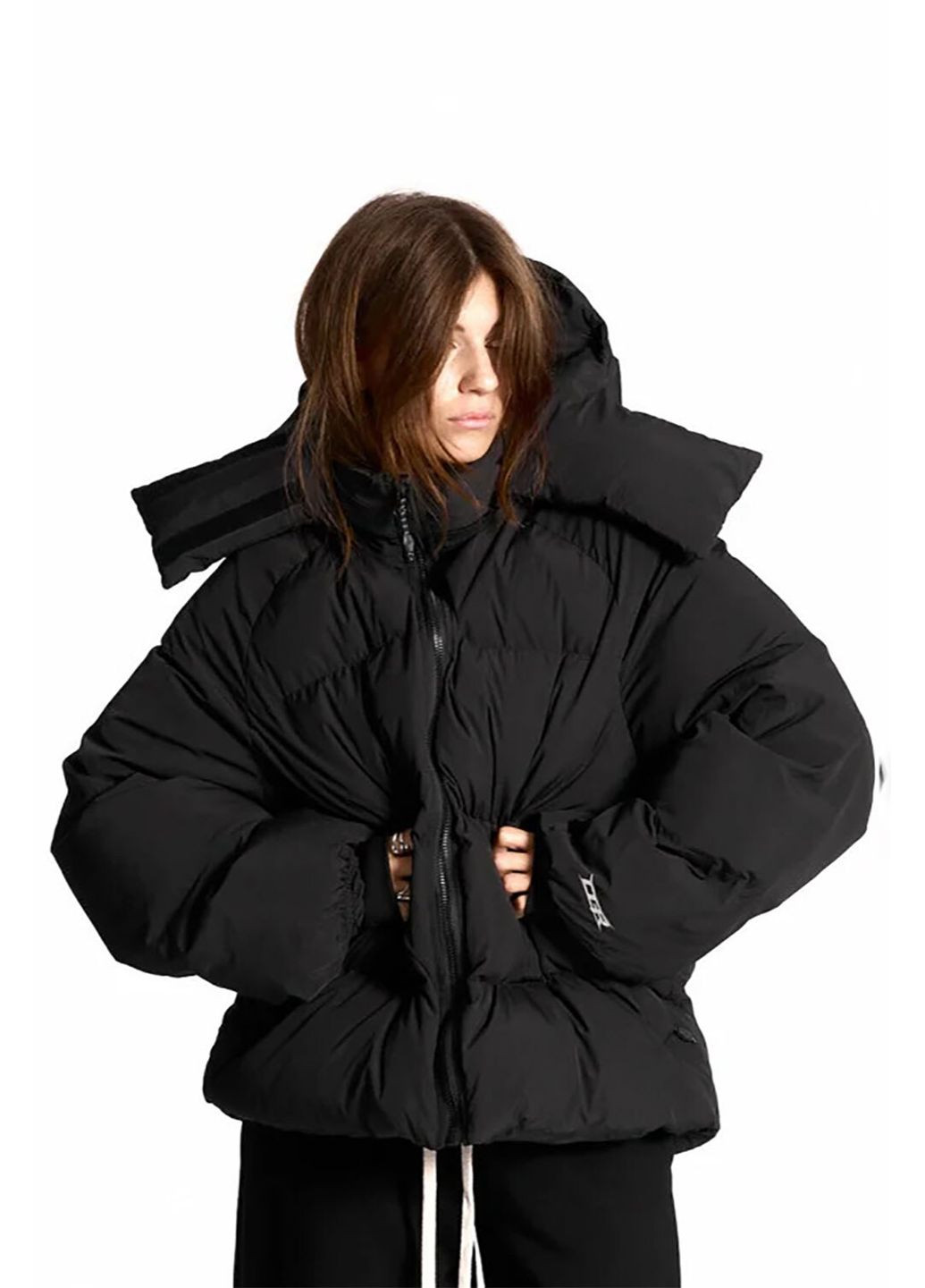 Черный зимний Пуховик OGP