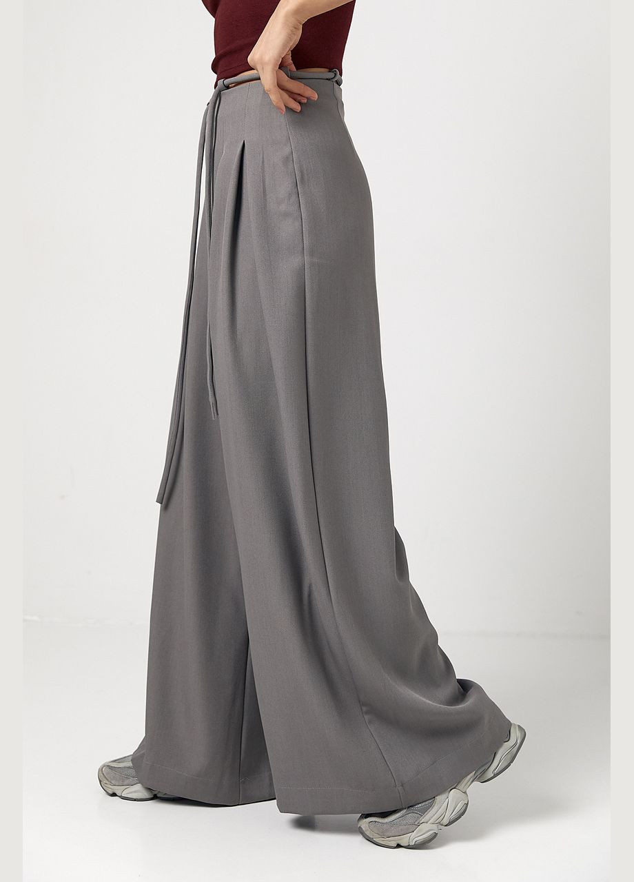 Трендові класичні штани Palazzo з оригінальним поясом No Brand (320326761)