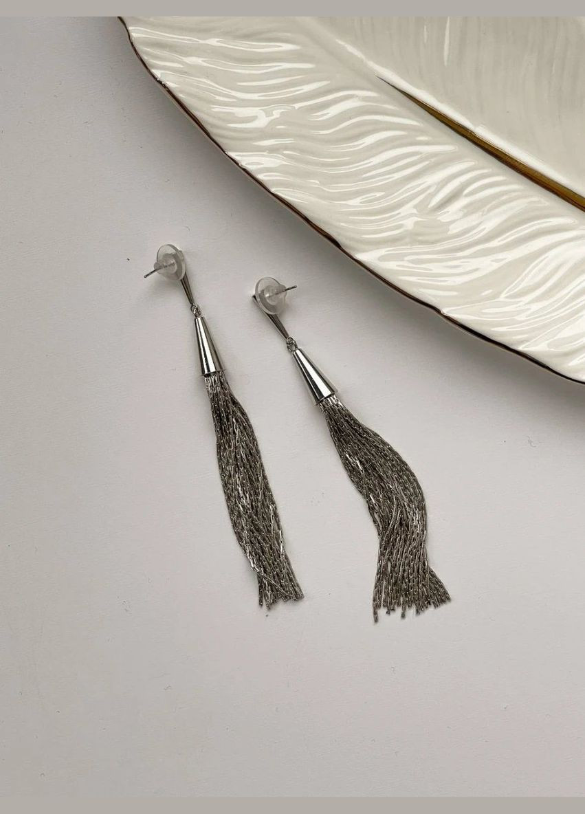 Серьги "Steel Mind" Le'Perle (329751625)