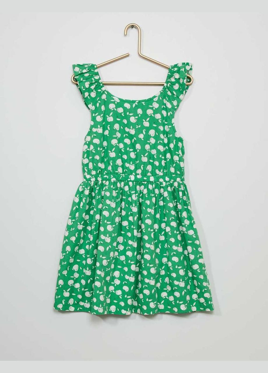 Зелена сукня літо,зелений в візерунки, Kiabi (292302252)