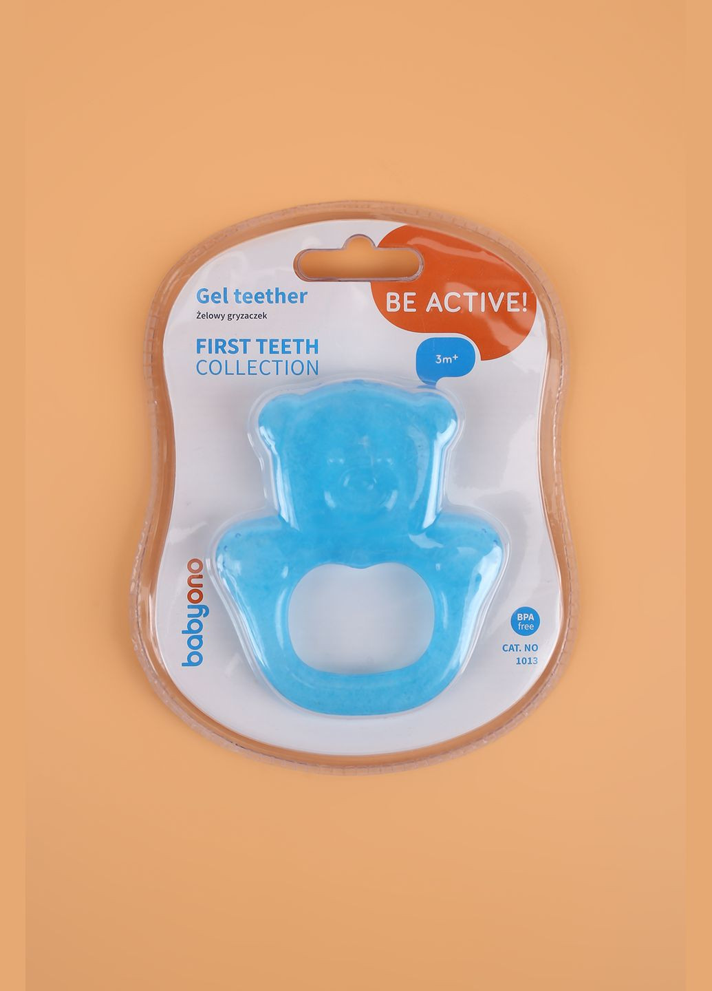 Прорезыватель для зубов с гелем Мишка 1013 Голубой shop (2000989456599) BabyOno (353783789)