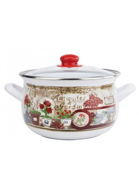 Каструля Квітковий сад 3,1 л GT-T-118-FG Gusto (309202100)