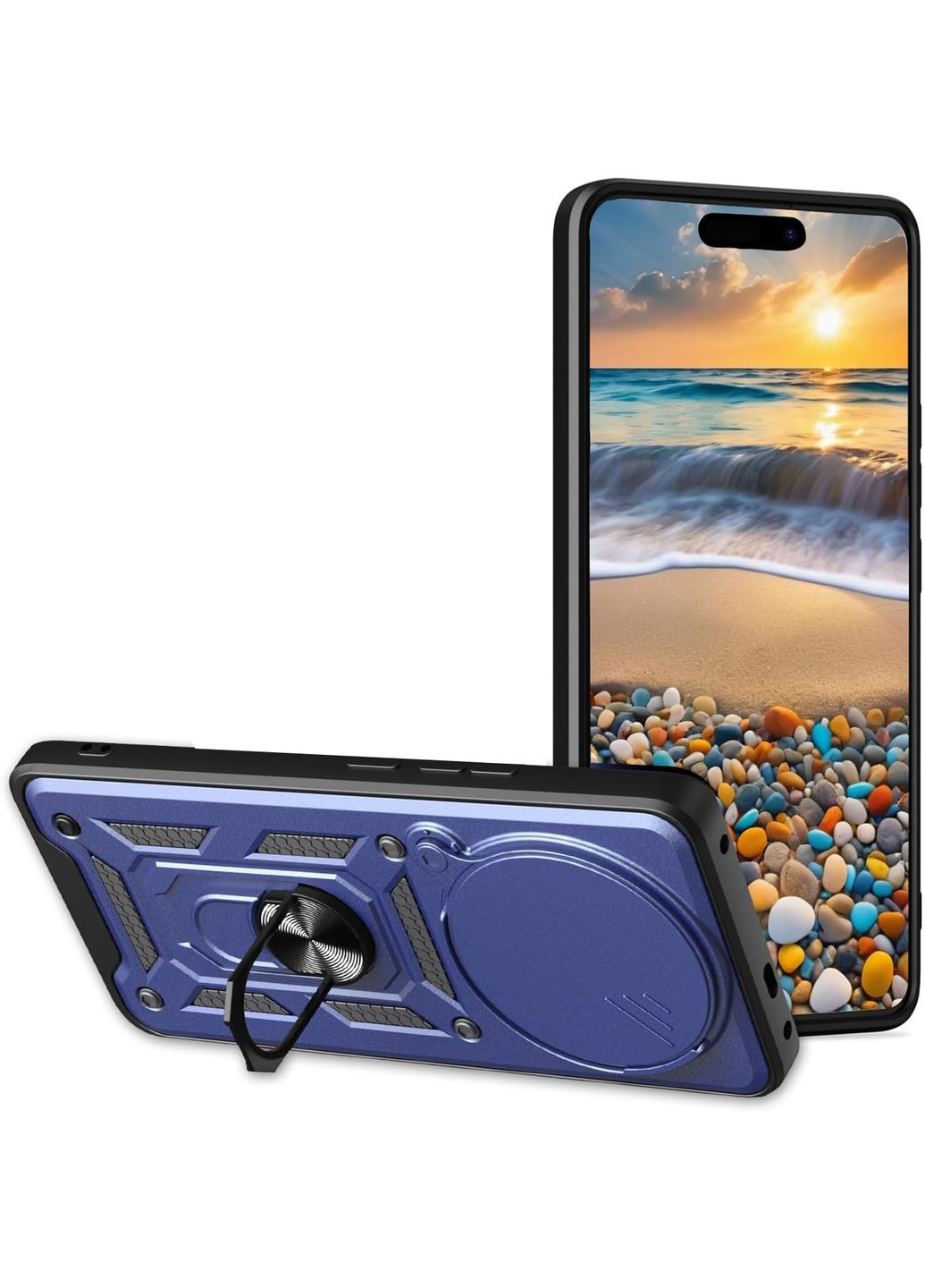 Чехол-накладка Military для Xiaomi Redmi Note 14 Pro 5G Blue (713095) BeCover (364861276)