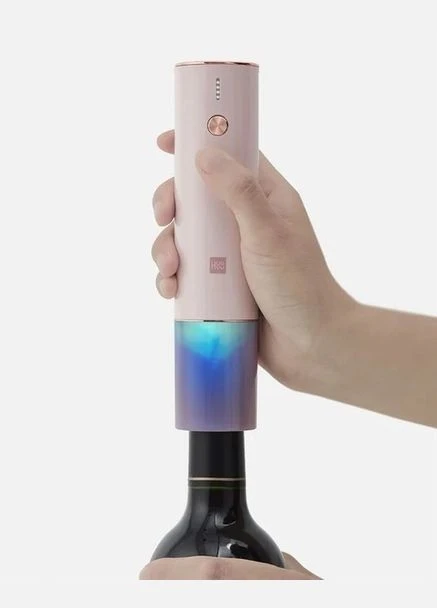 Коркотяг електричний xiaomi Electric Wine Opener HU0121 рожевий Huo Hou (307024880)