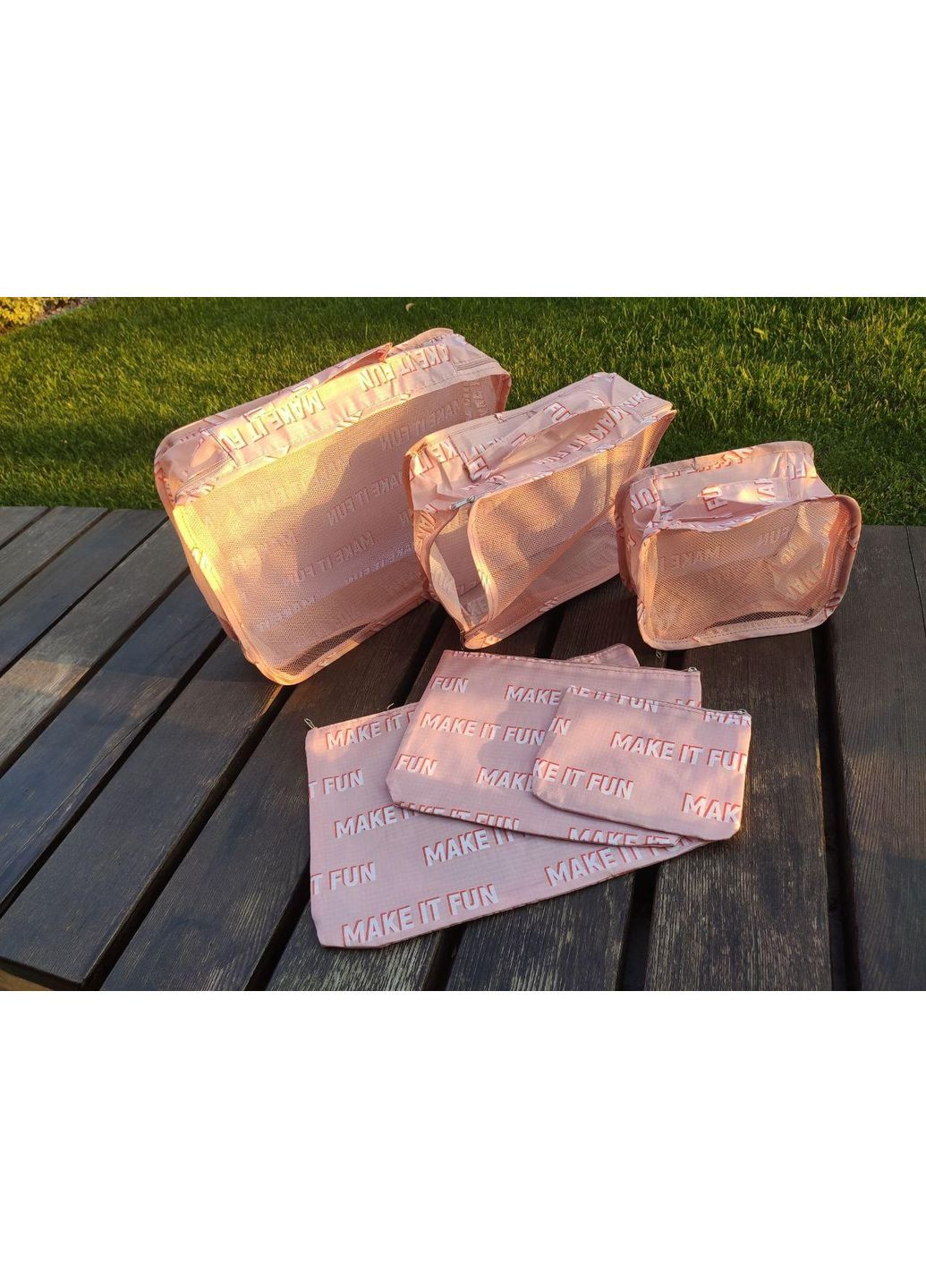 Комплект органайзерів в багаж 6шт/уп "Make it fun" No Brand (369394845)