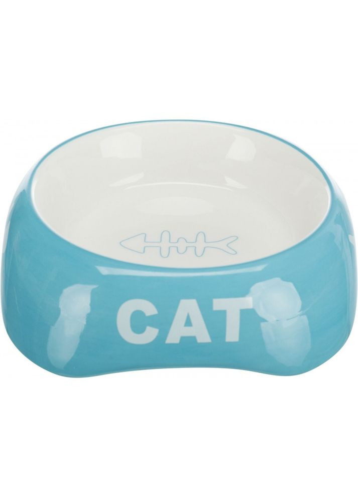 Миска Cat для котів, керамічна, 13 см, 200 мл Trixie (292114728)