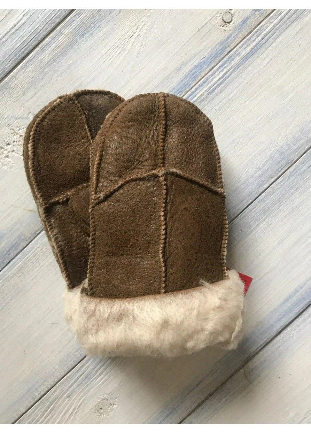 Варежки детские коричневые 901 BR-S (362556288)