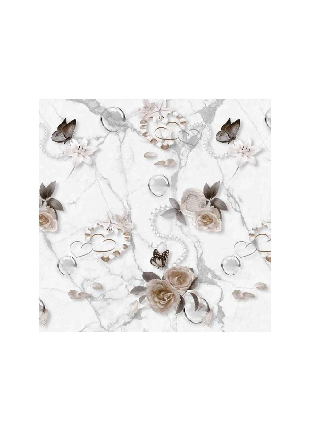 Клеенка силиконовая ПВХ 1,35м х 30м 0,15мм ES1198-6 ТМ Dariana (342127440)