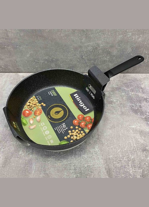 Сковорода глубокая без кришки 28 см Curry RG-1120-28 Ringel (317203640)