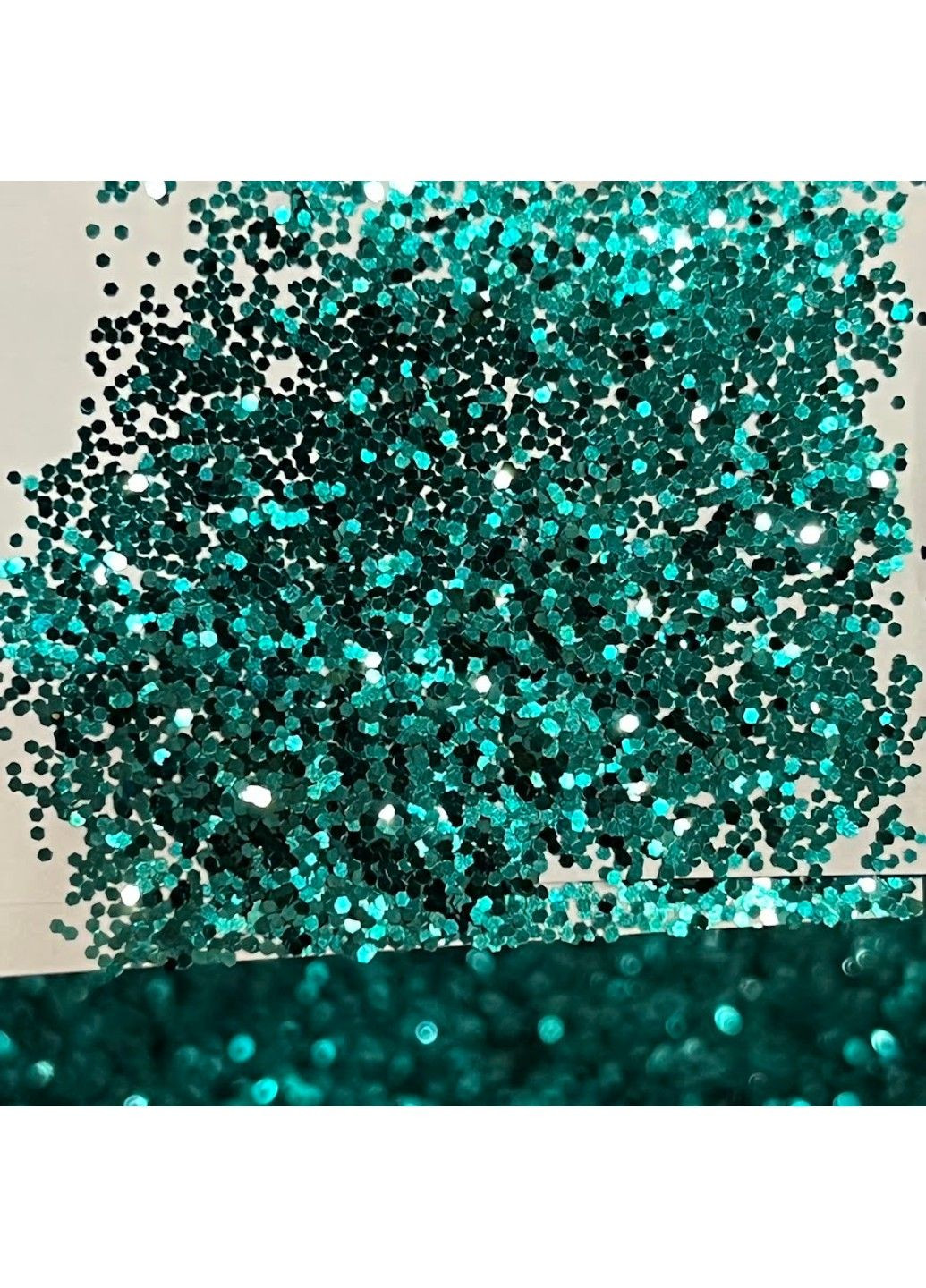 Глітер (блискітки), 1\ 40 (0.6 мм), колір смарагдовий, арт 018222, упаковка ≈ 6,5 грам (з урахуванням баночки) No Brand (332994573)